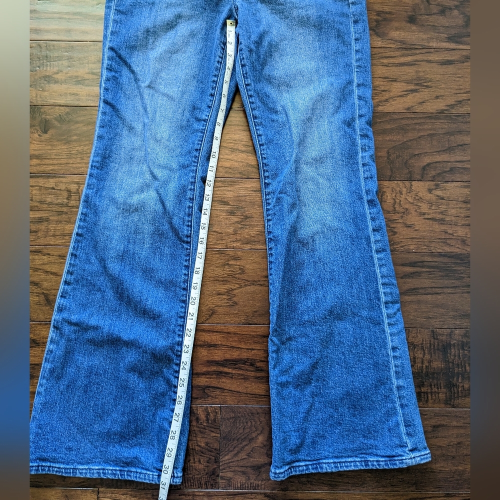Gap Factory High Rise '70s Flare Jeans - Picture 9 of 11